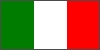Nationalflagge Italien Italy