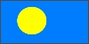 Nationalflagge Palau Palau