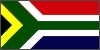Nationalflagge Südafrika South Africa