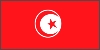 Nationalflagge Tunesien Tunisia