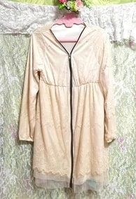 Flax color / cardigan price 6, 720 yen tag, Ladies fashion & cardigan & M size