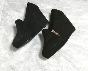 أسود أسود 10 سم / أحذية نسائية بسيطة / صنادل / كعب عالي / أحذية غرفة أسود 3.93 في قاع سميك بسيط أحذية نسائية صندل