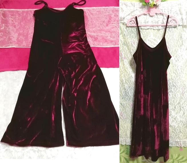 Велюровый пеньюар фиолетового цвета, ночная рубашка, камзол, цельная юбка, комбинезон, женская мода, брюки, брюки, размер м