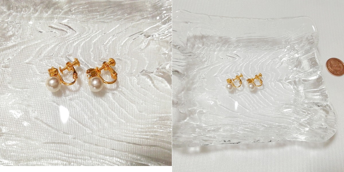 White pearl white bead shaped earrings jewelry accessories, ladies accessories, earrings, others