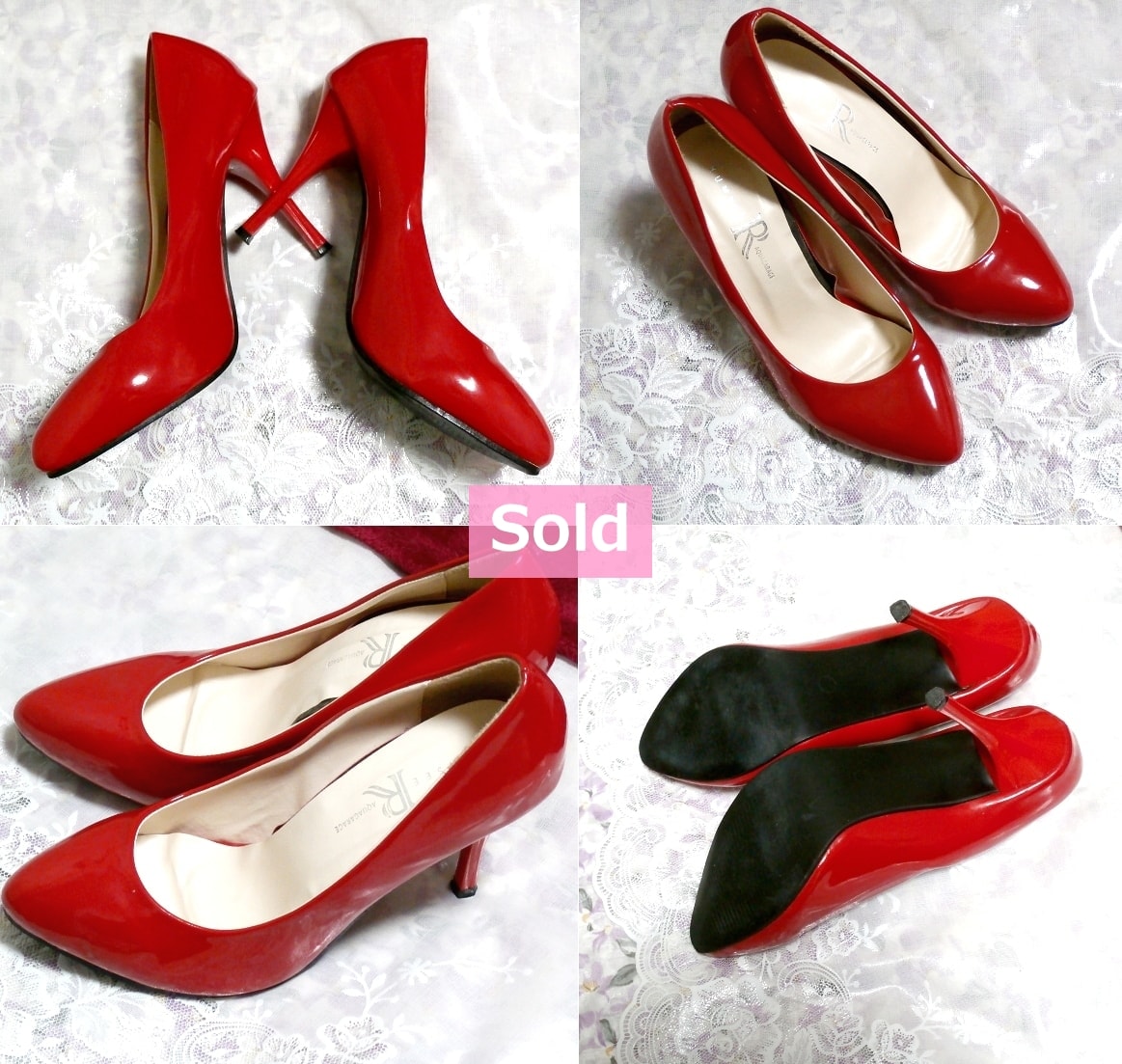 Красный 3.93 в женской обуви / туфлях на высоком каблуке Красный 3.93 в женской обуви / туфлях на высоком каблуке