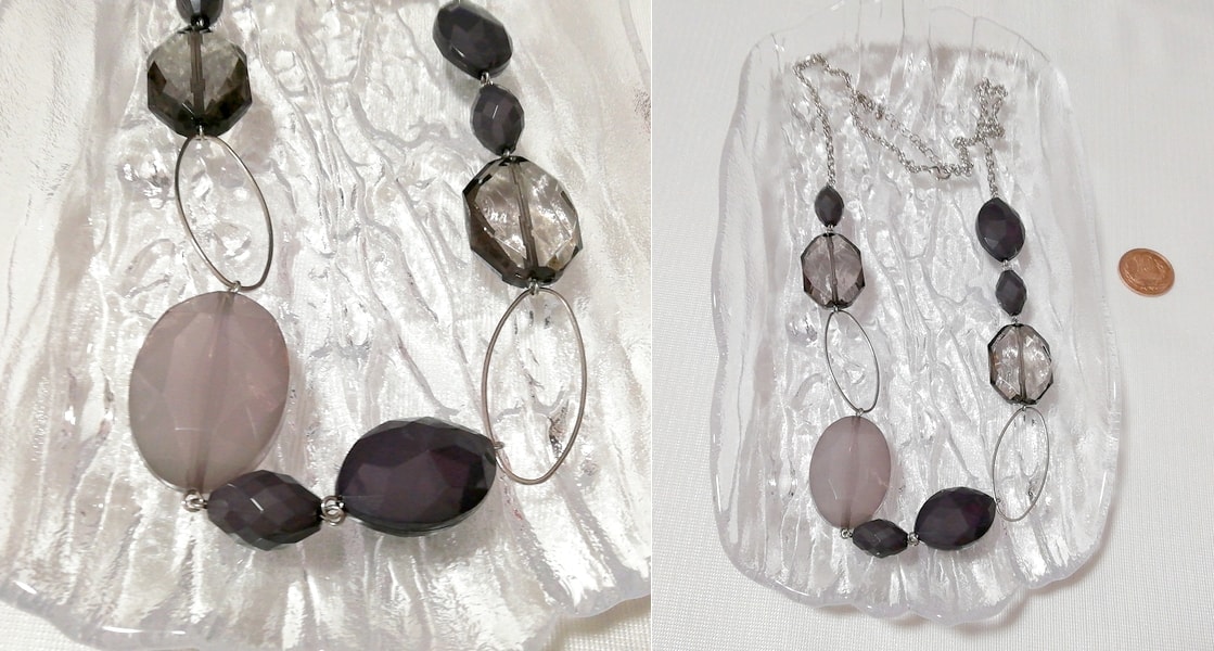 collier noir gris collier ras du cou bijoux talisman amulette, accessoires pour dames, collier, pendentif, autres
