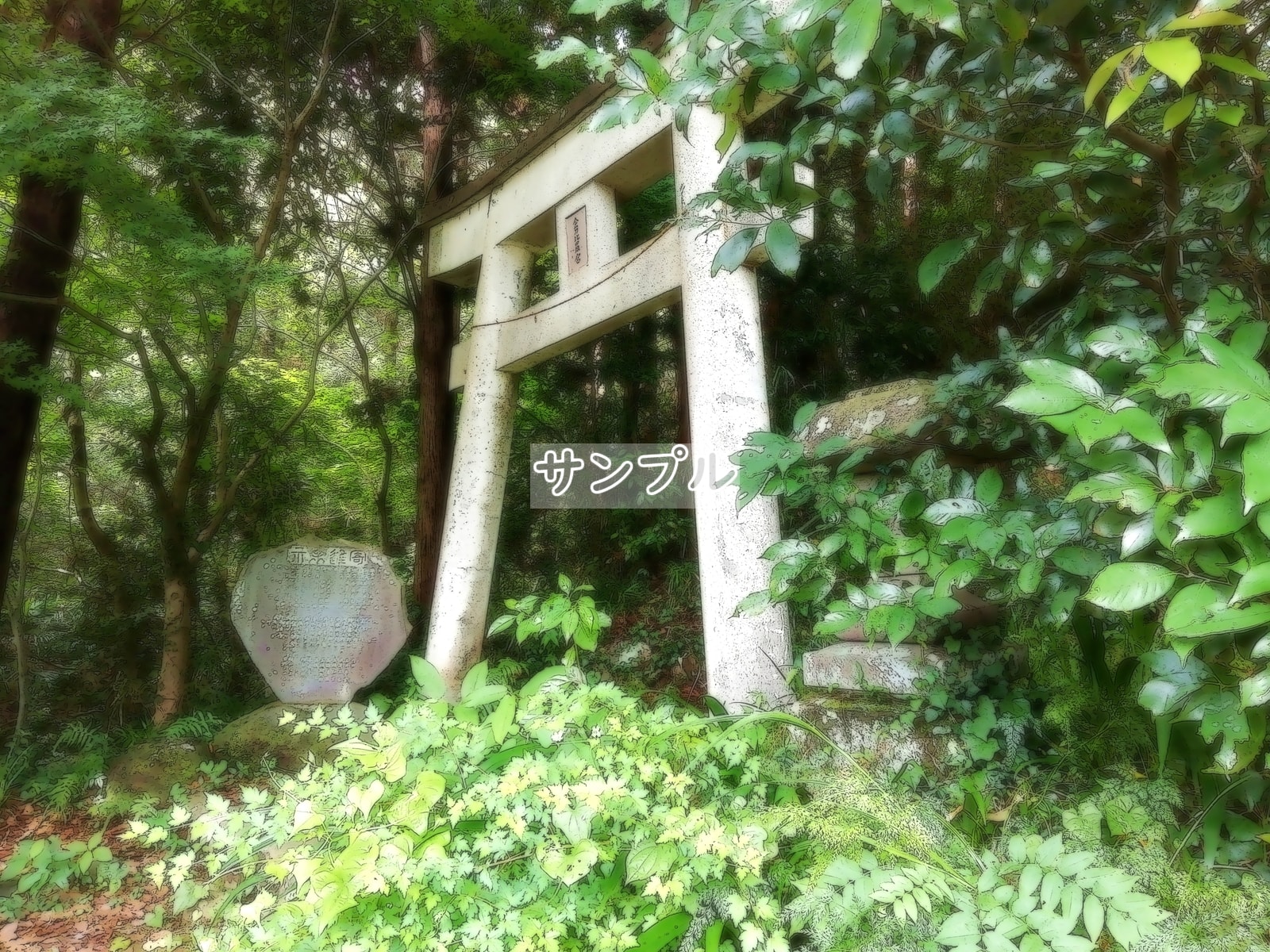 神社 01 03 Shinto shrine