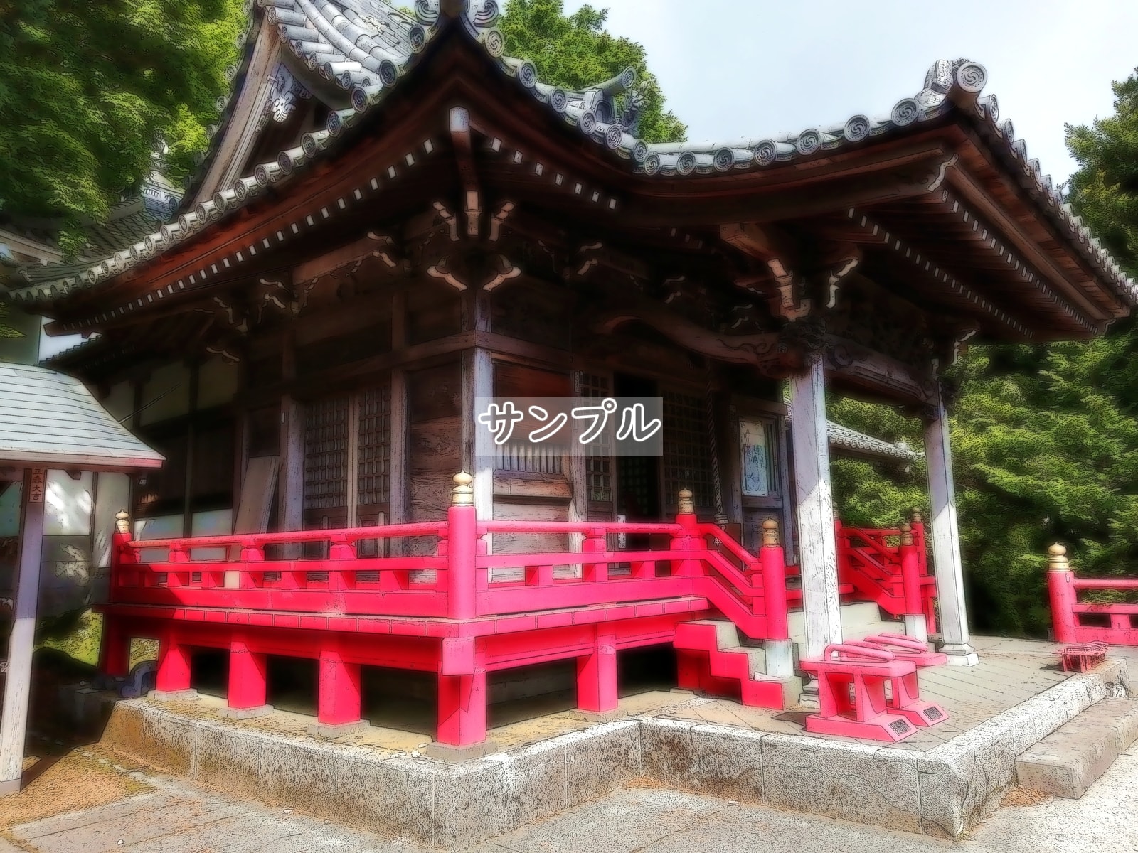 神社 01 04 Shinto shrine