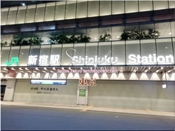 Tokio Shinjuku-stadt 07 ■ 2021 neueste rohe Tokio 23 Stationen 1,000P